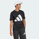 Мужская футболка Essentials Big Logo adidas JE8945 (2XS) черный (4067905170937) - изображение 3