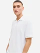 Поло длинное мужское Jack & Jones 12268130-White S Белое (5715671962636) - изображение 4