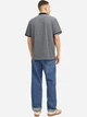 Поло длинное мужское Jack & Jones 12274681-Maritime Blue L Серое (5715673532165) - изображение 3
