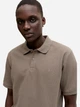 Поло длинное мужское Jack & Jones 12268130-Falcon XL Бежевое (5715830455085) - изображение 4