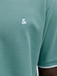 Поло длинное мужское Jack & Jones 12268130-Mineral Blue S Мятное (5715830455207) - изображение 5