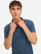 Поло длинное мужское Jack & Jones 12136668-Denim Blue S Синее (5714499743762) - изображение 4