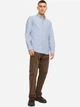 Рубашка хлопковая мужская Jack & Jones 12182486-Cashmere Blue L Небесно-голубая (5714918606807) - изображение 2