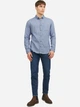 Рубашка хлопковая мужская Jack & Jones 12235974-Faded Denim M Небесно-голубая (5715423556762) - изображение 2