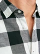 Рубашка хлопковая мужская Jack & Jones 12181602-Whisper White 2XL Белая (5714921625826) - изображение 6
