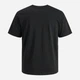 Футболка хлопковая длинная мужская Jack & Jones 12288016-Black XL Черная (5715830432659) - изображение 7