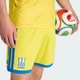 Мужские домашние шорты Ukraine 26 adidas JZ4625 (M) желтый (4068821283121) - изображение 5