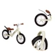 Rowerek biegowy Toyz Inter Kremowy (5903076321749) - obraz 3