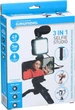 Zestaw do vlogowania Grundig 3 w 1 Selfiestudio (8711252238135) - obraz 1
