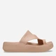 Женские шлепанцы для пляжа Crocs Getaway Platform Toe Loop Sdt 210834-7AF 37-38 (W7) 23 см Pink (198445238758) - изображение 1