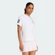 Жіноча футболка Club 3-Stripes Tennis Climacool adidas JN7094 (S) білий (4067905877584) - зображення 3
