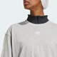 Женская футболка Essentials Boyfriend adidas IY7324 (S) серый (4067894667869) - изображение 4
