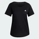Женская футболка Workout Essentials Scoop Neck adidas JY5605 (XS) черный (4068822144506) - изображение 7