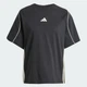 Жіноча футболка Stadium 3-Stripes adidas JV7009 (XS) чорний (4068808912549) - зображення 6