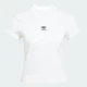 Жіноча футболка Essentials Slim adidas JC8973 (L) білий (4067902601731) - зображення 6