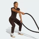 Женская футболка Power Essentials Workout Contour adidas KD0114 (L) коричневый (4068815223461) - изображение 3
