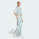 Женская футболка Essentials 3-Stripes Cotton Loose adidas KC5223 (2XL) зеленый (4068804869229) - изображение 3