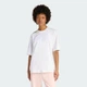 Жіноча футболка Essentials Linear Oversized adidas KD1446 (XL) білий (4068821345980) - зображення 1