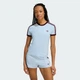 Жіноча футболка 3 STRIPES SLIM adidas KD3684 (S) синій (4068818756539) - зображення 1