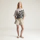 Жіноча футболка adidas by Stella McCartney Graphic Tee adidas JZ0699 (S) бежевий (4068814617438) - зображення 3