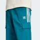 Мужские спортивные брюки Adicolor Classics 3-Stripes Cargo adidas IZ3065 (S) бирюзовый (4067898720133) - изображение 5
