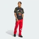 Чоловічі штани TEAMGEIST GRAPHIC FLEECE adidas KG2677 (XL) червоний (4068814381629) - зображення 3