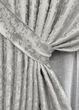 Комплект готовых штор VR-Textil Лен мрамор Pavliani ХО № 1263ш Светло-серый 100х280 см 2 шт (31-588) - изображение 5