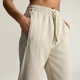 Женские джоггеры adidas by Stella McCartney adidas JZ0658 (XL) бежевый (4068814595026) - изображение 4