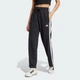 Жіночі спортивні штани Essentials 3-Stripes Open Hem French Terry adidas JW7182 (XL) чорний (4067905804542) - зображення 1
