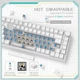 Клавіатура AJAZZ AK820 White - зображення 2