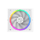 Блок питания GameMax RGB PRO 1050G WH Белый 1050W ATX 3.1 модульный 80+ Gold 140 мм вентилятор подсветки RGB для ПК (RGB PRO 1050G WH) - изображение 2