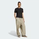 Женские джоггеры Essentials Linear Oversized adidas JX3141 (XL) зеленый (4068807495487) - изображение 3