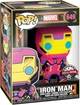 Фигурка Железный Человек (Black Light) — Funko Pop! MARVEL: BLACK LIGHT — IRON MAN #649 - изображение 1