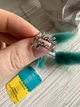 Серебряное кольцо Лазурит Лазурит Патриотическое Слава Украине 17,5 (10406р) - изображение 6
