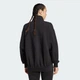 Женская олимпийка ALL SZN Soft Lux Loose Full-Zip adidas JM1658 (XL) черный (4068808459334) - изображение 2