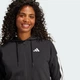 Жіноча толстовка Essentials 3-Stripes French Terry adidas JE0052 (XS) чорний (4067902922133) - зображення 4
