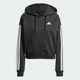 Жіноча толстовка Essentials 3-Stripes French Terry adidas JE0052 (XS) чорний (4067902922133) - зображення 6