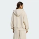 Жіноча толстовка SOFT LUX FULL-ZIP adidas KT0443 (S) бежевий (4068822051934) - зображення 3