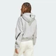 Жіноче худі adidas Z.N.E. Full-Zip adidas JD9593 (XS) сірий (4067896171241) - зображення 2