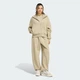 Жіноча толстовка SOFT LUX FULL-ZIP adidas KE9146 (S) коричневий (4068822042352) - зображення 3