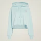 Женское укороченное худи adidas by Stella McCartney Sportswear adidas JZ0655 (L) зеленый (4068814652903) - изображение 7