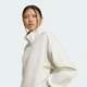 Женская олимпийка ALL SZN Soft Lux Loose Full-Zip adidas KA7022 (S) белый (4068822361118) - изображение 4