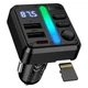 Автомобільний FM трансмітер HOCO E89 Libre Bluetooth 5.4, 45W, PD/QC, 2×USB + Type-C, Hands-Free, підтримка USB/TF - изображение 1