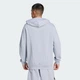 Мужское худи Designed for Training adidas JN7393 (XS) серый (4067891768736) - изображение 2