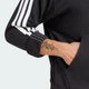 Мужское худи Essentials 3-Stripes French Terry adidas JD1874 (M) черный (4067905730346) - изображение 6