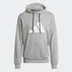 Мужское худи adidas Sportswear Future Icons Logo Graphic adidas H39802 (M) серый (4064047308754) - изображение 1