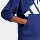 Мужское худи Essentials Big Logo French Terry adidas JE8890 (XS) синий (4067905979028) - изображение 5