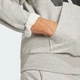 Мужское худи Essentials Big Logo Fleece adidas IN6160 (2XL) серый (4067905855711) - изображение 5