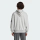 Мужское худи Essentials Loose-Fit 3 Bar Logo French Terry adidas JF3591 (M) серый (4067905715831) - изображение 2