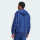 Мужская толстовка Essentials 3-Stripes Fleece adidas JD1868 (S) синий (4067887462150) - изображение 2